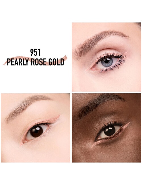 Dior Diorshow Stylo Eyeliner, Limited Edition, 951 PEARLY ROSE GOLD product photo View 03 L