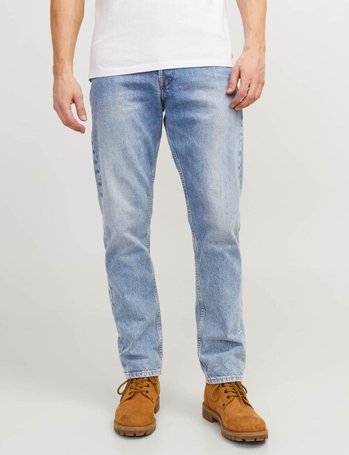 Jack & Jones Chris Original Jeans, Light Blue Denim product photo View 04 L