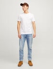Jack & Jones Chris Original Jeans, Light Blue Denim product photo