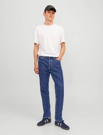 Jack & Jones Chris Original Jeans, Blue Denim product photo