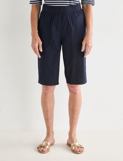 Ella J Shorts, Navy product photo