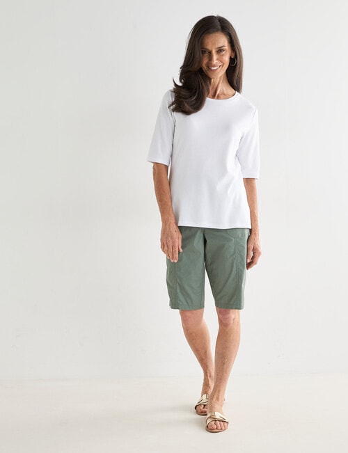 Ella J Shorts, Sage product photo View 03 L