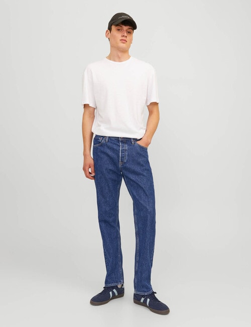 Jack & Jones Chris Original Jeans, Blue Denim product photo