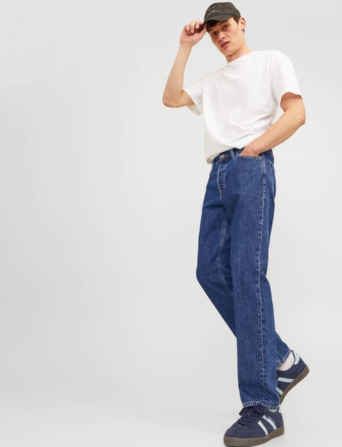 Jack & Jones Chris Original Jeans, Blue Denim product photo View 03 L