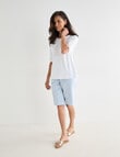 Ella J Shorts, Pale Blue product photo View 03 S