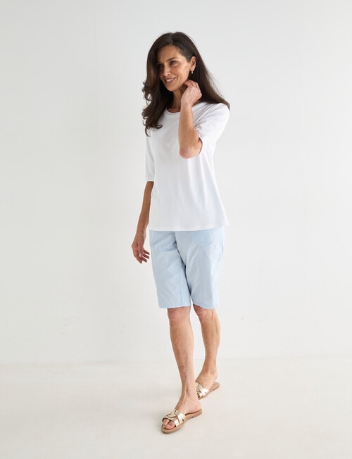 Ella J Shorts, Pale Blue product photo View 03 L
