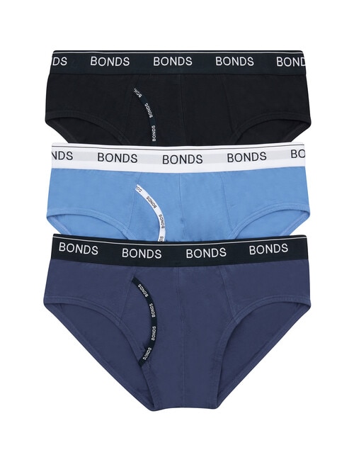 Bonds Guyfront Brief, 3-Pack, Smokey Dream, Deepest Night & Nu Black product photo