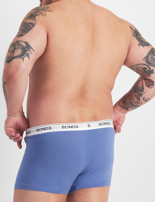 Bonds Guyfront Trunk, 3-Pack, Lavender Kiss, River Bed & Strong Blush product photo View 03 L