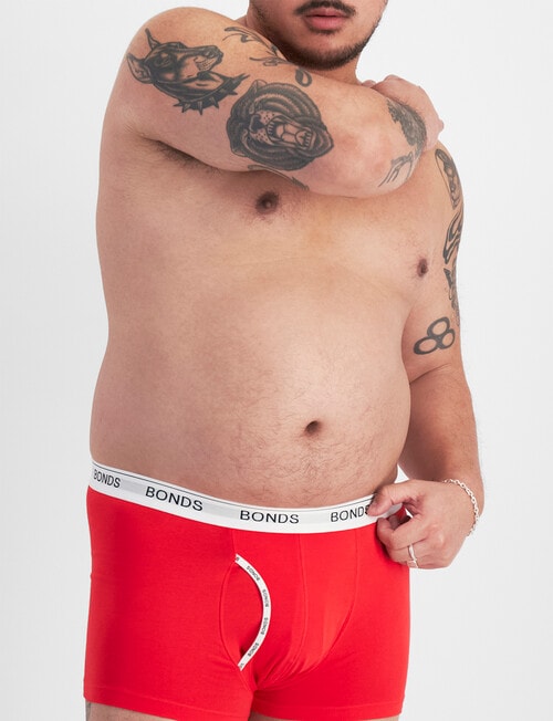 Bonds Guyfront Trunk, 3-Pack, Lavender Kiss, River Bed & Strong Blush product photo View 04 L