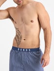Bonds Woven Boxer, Pyjama Stripe, Navy product photo
