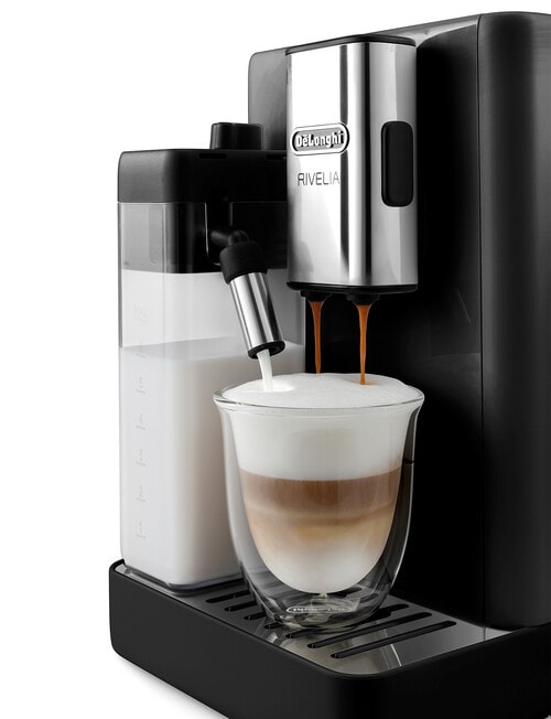 DeLonghi Rivelia Fully Automatic Coffee Machine, EXAM440055B product photo View 03 L