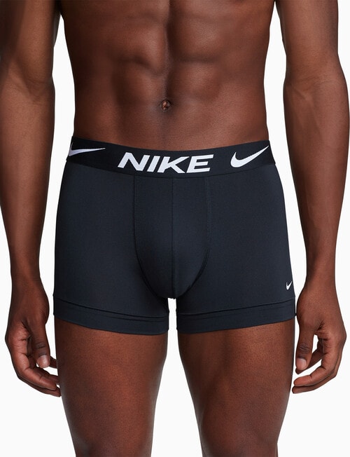 Nike Essential Micro Trunk, 3-Pack, Black product photo