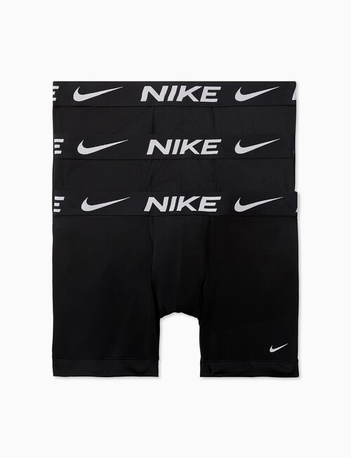 Nike Essential Micro Boxer Brief, 3-Pack, Black product photo View 05 L