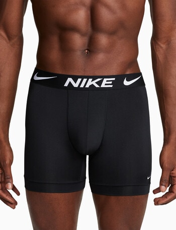 Nike Essential Micro Boxer Brief, 3-Pack, Black product photo
