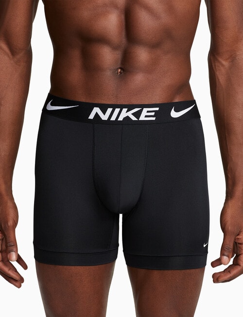 Nike Essential Micro Boxer Brief, 3-Pack, Black product photo