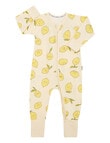 Bonds Lemon Zippy Wondersuit, Yellow product photo