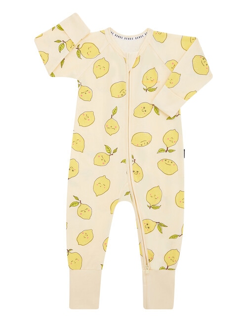 Bonds Lemon Zippy Wondersuit, Yellow product photo