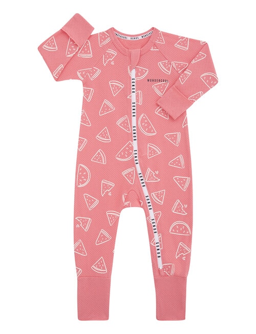 Bonds Wondercool Eyelet Watermelon Zippy, Pink & White product photo