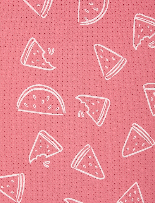 Bonds Wondercool Eyelet Watermelon Zippy, Pink & White product photo View 03 L