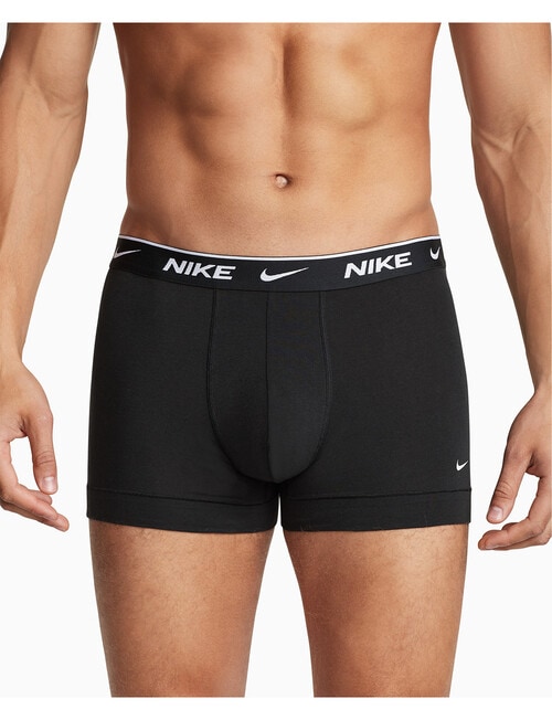 Nike Essential Cotton Trunk, 3-Pack, Black product photo