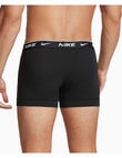 Nike Essential Cotton Trunk, 3-Pack, Black product photo View 02 S