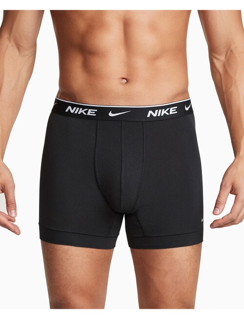 Nike Essential Cotton Boxer Brief, 3-Pack, Black product photo