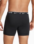 Nike Essential Cotton Boxer Brief, 3-Pack, Black product photo View 02 S