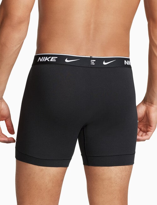 Nike Essential Cotton Boxer Brief, 3-Pack, Black product photo View 02 L