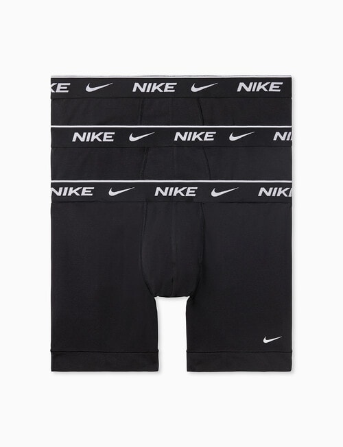 Nike Essential Cotton Boxer Brief, 3-Pack, Black product photo View 04 L