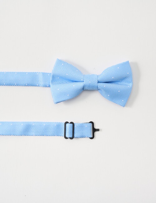 Laidlaw + Leeds Dot Bow Tie, Light Blue product photo