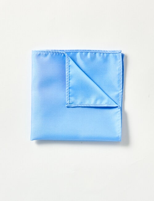 Laidlaw + Leeds Pocket Square, Light Blue product photo