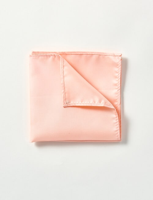 Laidlaw + Leeds Pocket Square, Pastel Pink product photo