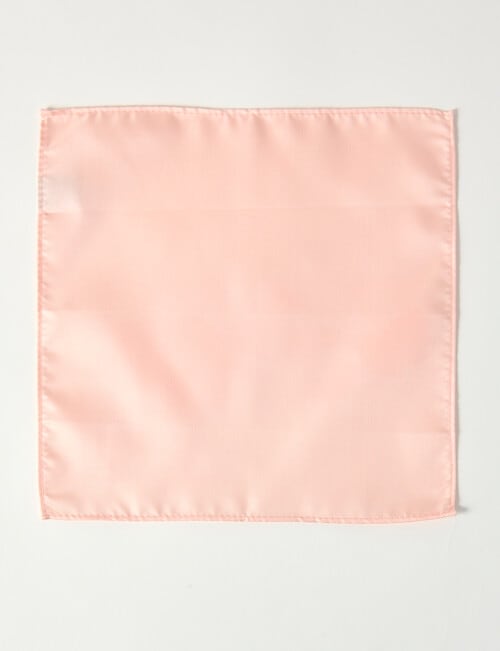 Laidlaw + Leeds Pocket Square, Pastel Pink product photo View 02 L