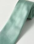 Laidlaw + Leeds Plain Tie, Sage product photo View 02 S