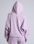 Champion Rochester Vintage Wash Zip Hoodie, Snap Back Purple product photo View 03 S