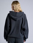 Champion Rochester Vintage Wash Hoodie, Black product photo View 03 S