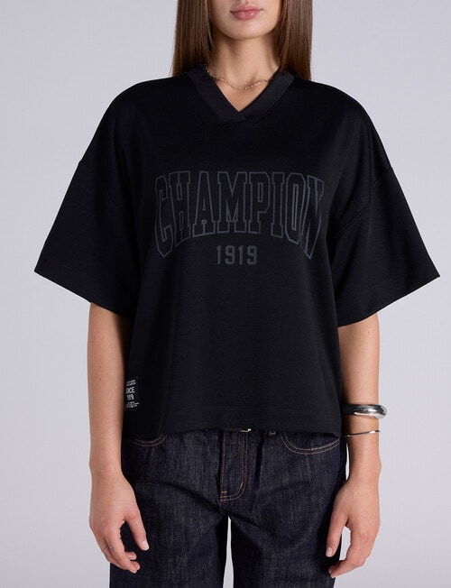 Champion Mesh Sport Jersey, Black product photo