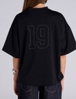 Champion Mesh Sport Jersey, Black product photo View 03 S