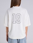 Champion Mesh Sport Jersey, Ivory White product photo View 03 S