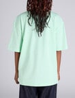 Champion Rochester Vintage Wash Tee, Sea Mist product photo View 03 S