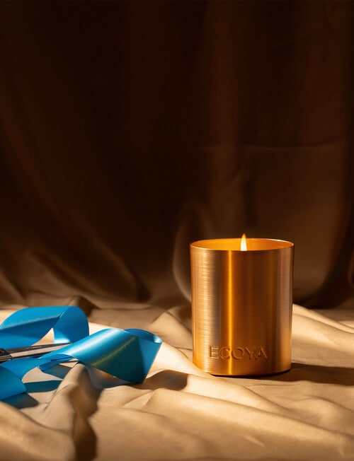 Ecoya Mini Goldie Candle, Hibiscus & Bergamot, 105g product photo View 02 L