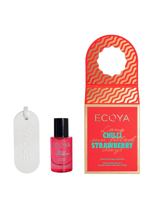Ecoya Festive Fragrance Duo, Chilli Strawberry product photo