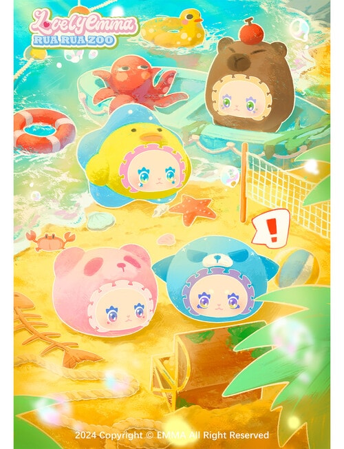 EMMA Rua Zoo Vinyl Plush Blind Box, Assorted product photo View 09 L