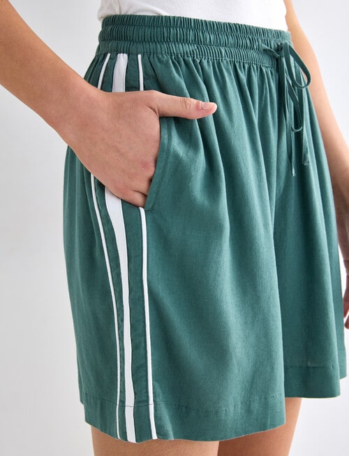 Zest Holiday Side Stripe Short, Green product photo View 04 L