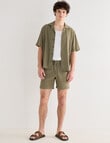 Tarnish Essex Stripe Short, Khaki product photo View 03 S