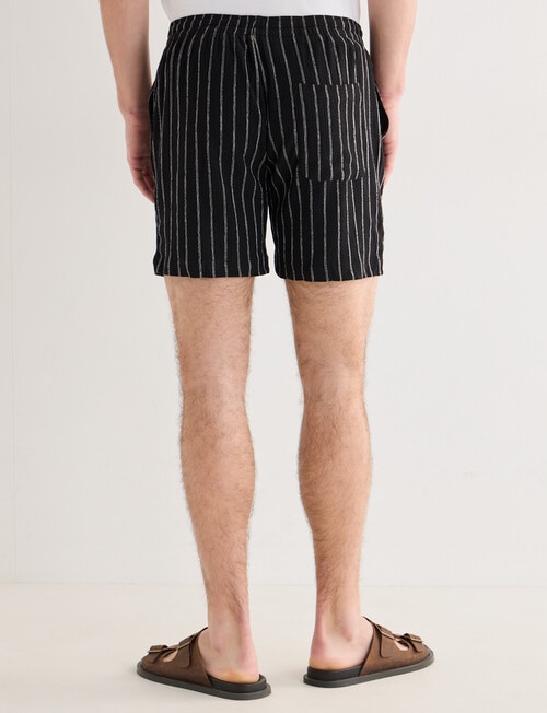Tarnish Essex Stripe Short, Black product photo View 02 L