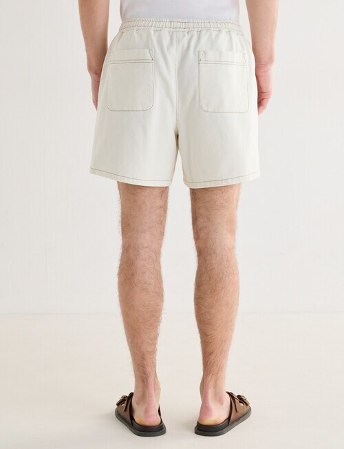 Tarnish Bowery Short, Off White product photo View 02 L