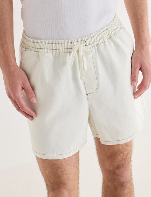 Tarnish Bowery Short, Off White product photo View 04 L