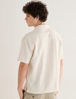Tarnish Ludlow Stripe Shirt, Off White product photo View 02 S