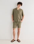 Tarnish Essex Stripe Shirt, Khaki product photo View 03 S